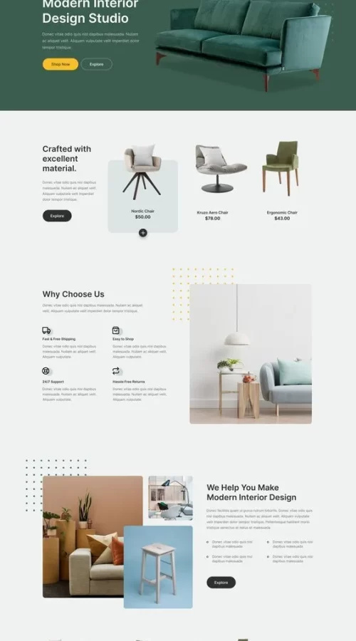 Furni - Furniture eCommerce Website Template by Untree_co